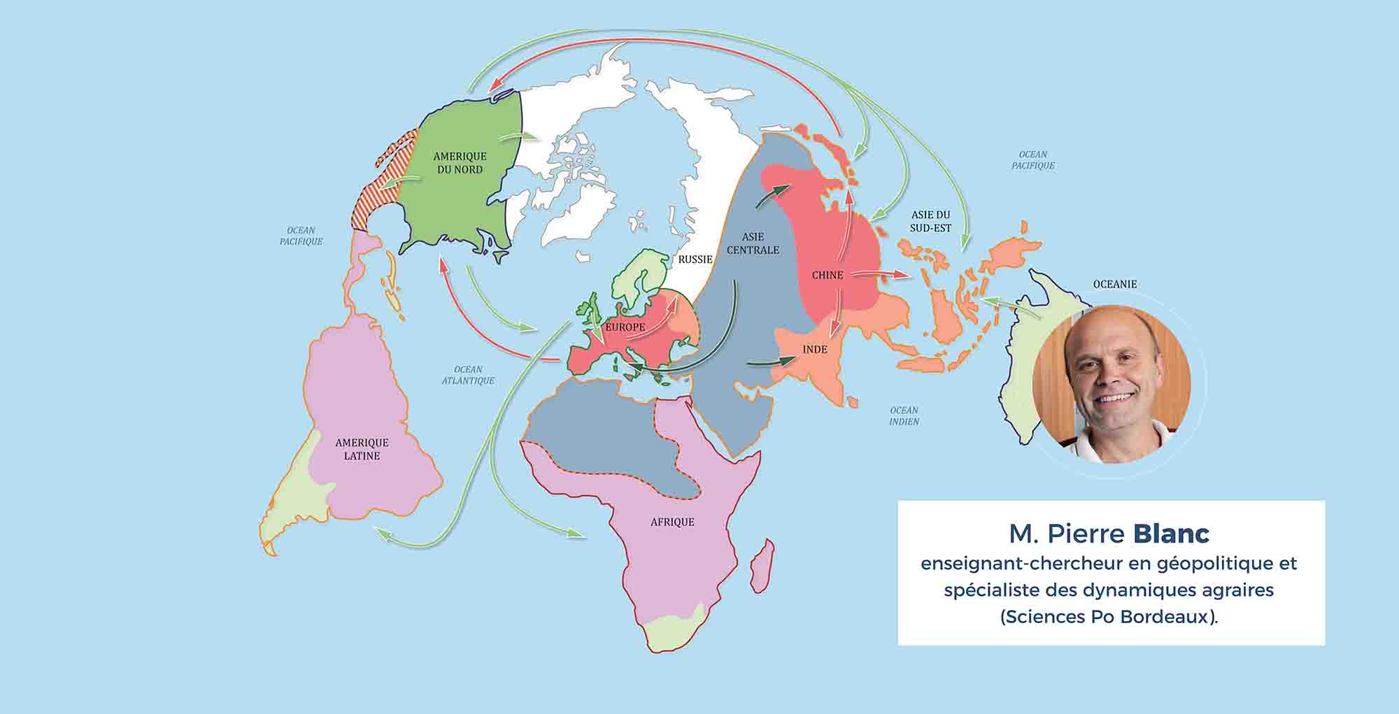 GÉOPOLITIQUE DE L'AGRICULTURE : ENTRE CONFLITS DE LA TERRE ET RIVALITÉS DE L'EAU